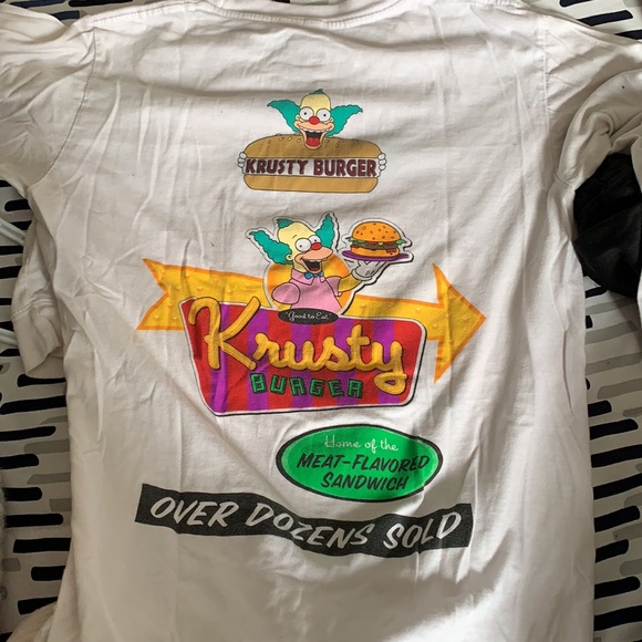 Simpsons Krusty burger graphic tee - Picture 4 of 4